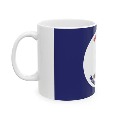 Flag of Virginia 1861-1865 (United States) White Coffee Mug - Go Mug Yourself