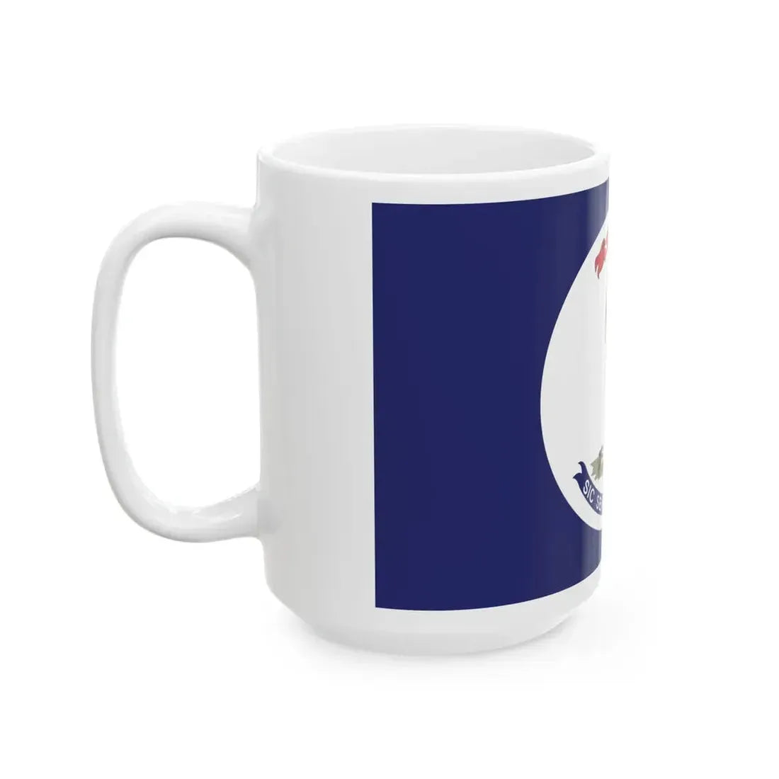 Flag of Virginia 1861-1865 (United States) White Coffee Mug - Go Mug Yourself