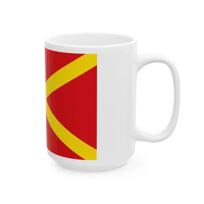 Flag of Virton (Belgium) White Coffee Mug - Go Mug Yourself