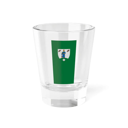 Flag of Visnye (Hungary) Shot Glass 1.5oz 1.5oz - Go Mug Yourself