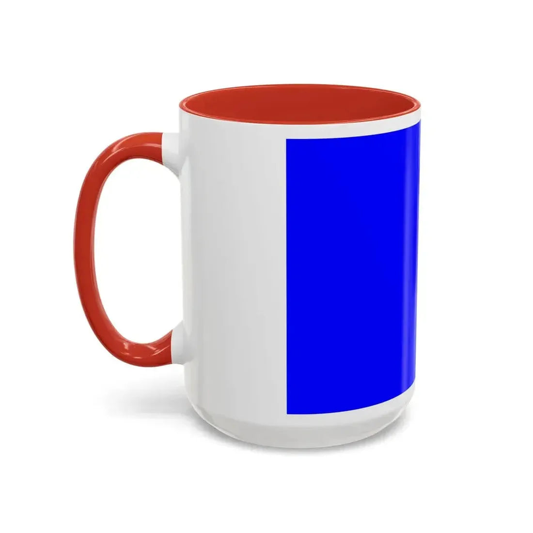 Flag of Viterbo Italy - Accent Coffee Mug - Go Mug Yourself