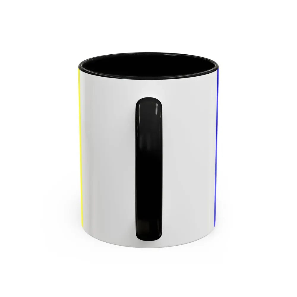 Flag of Viterbo Italy - Accent Coffee Mug - Go Mug Yourself