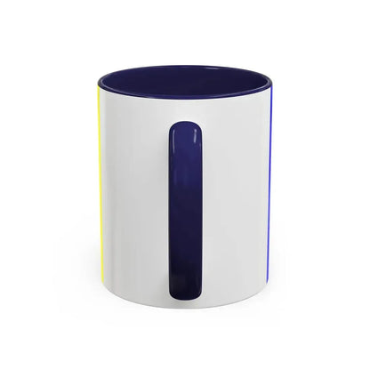 Flag of Viterbo Italy - Accent Coffee Mug - Go Mug Yourself
