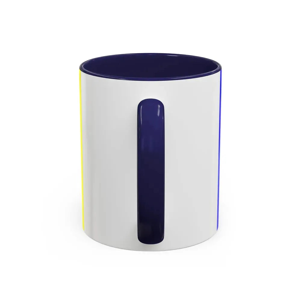 Flag of Viterbo Italy - Accent Coffee Mug - Go Mug Yourself