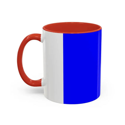 Flag of Viterbo Italy - Accent Coffee Mug - Go Mug Yourself
