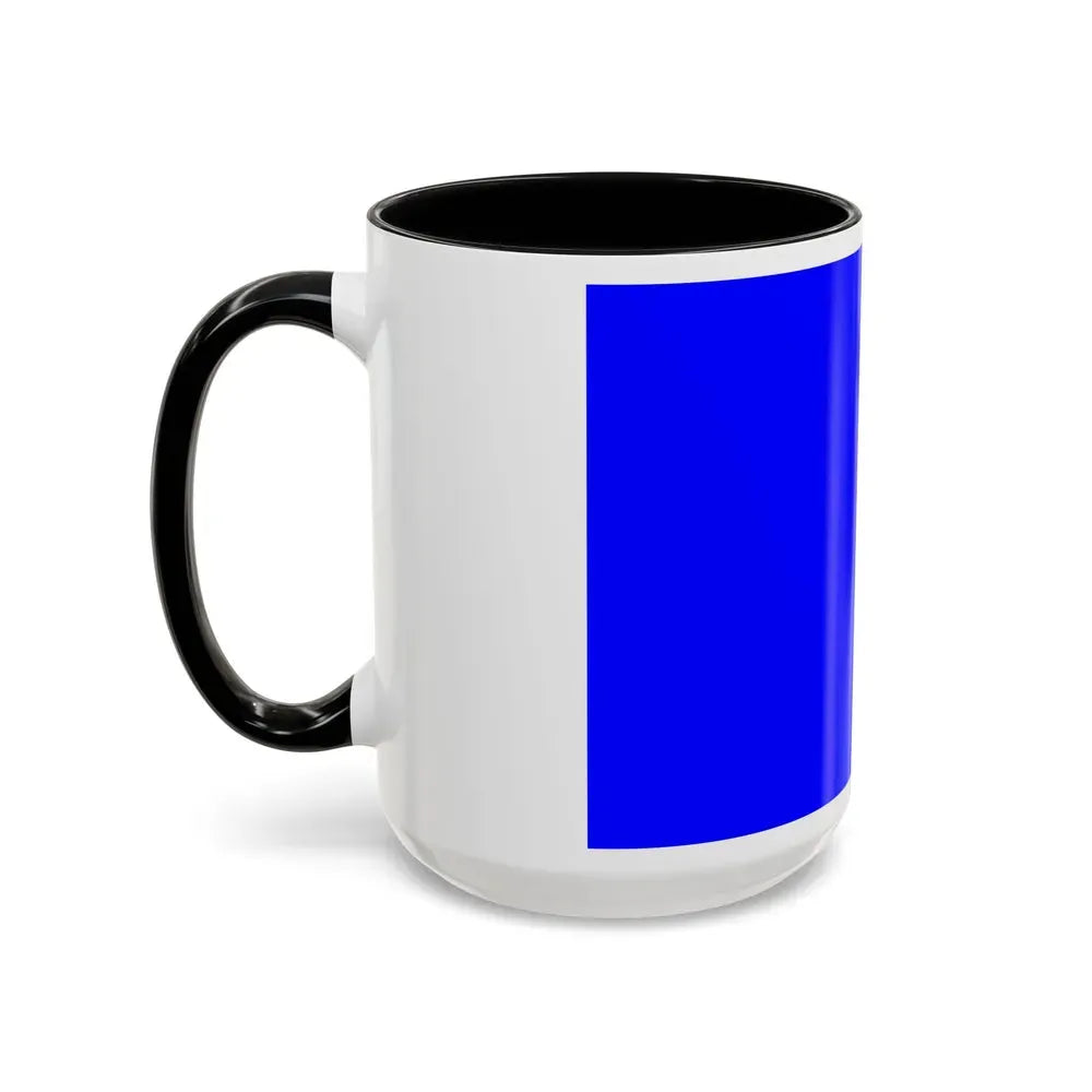 Flag of Viterbo Italy - Accent Coffee Mug - Go Mug Yourself