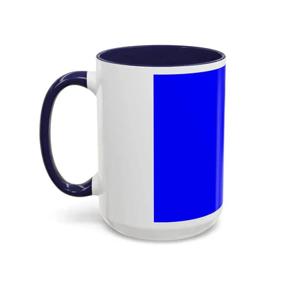 Flag of Viterbo Italy - Accent Coffee Mug - Go Mug Yourself