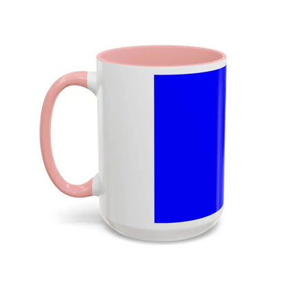 Flag of Viterbo Italy - Accent Coffee Mug - Go Mug Yourself