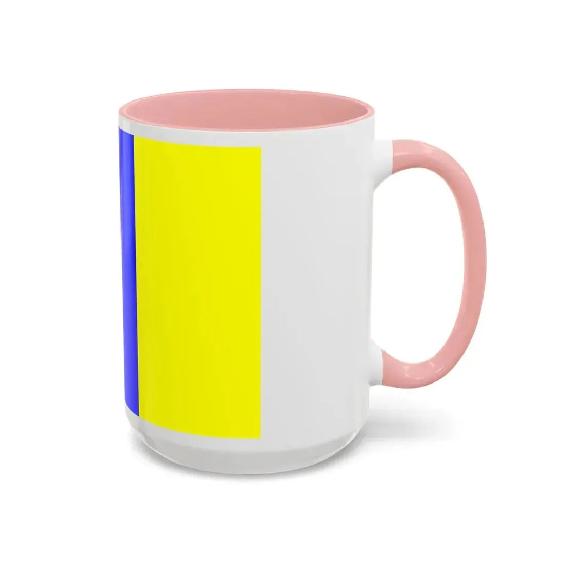 Flag of Viterbo Italy - Accent Coffee Mug - Go Mug Yourself
