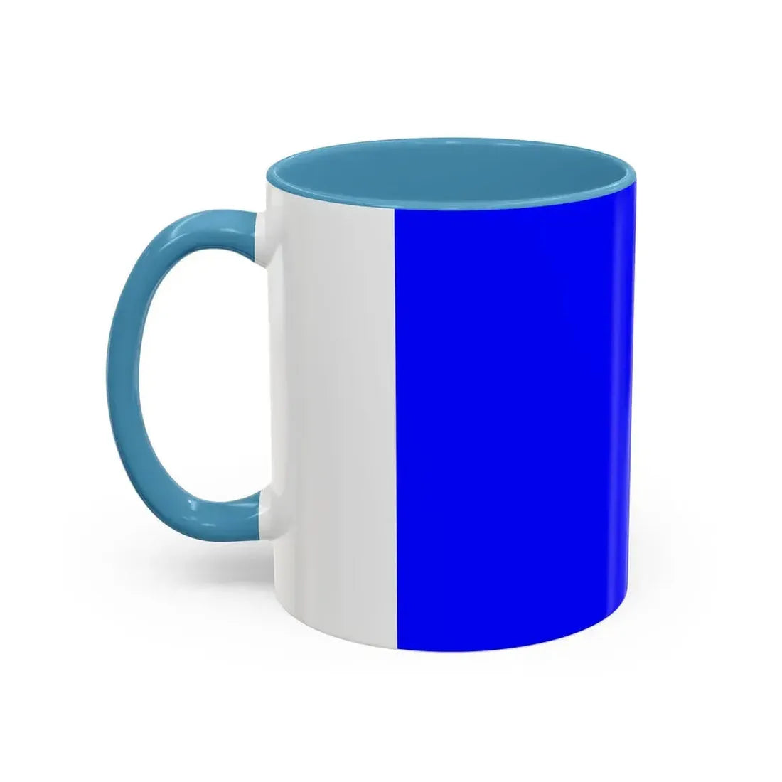 Flag of Viterbo Italy - Accent Coffee Mug - Go Mug Yourself