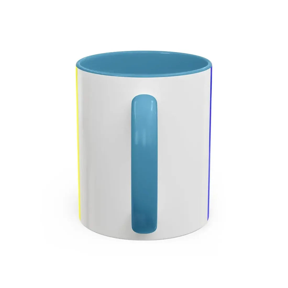 Flag of Viterbo Italy - Accent Coffee Mug - Go Mug Yourself