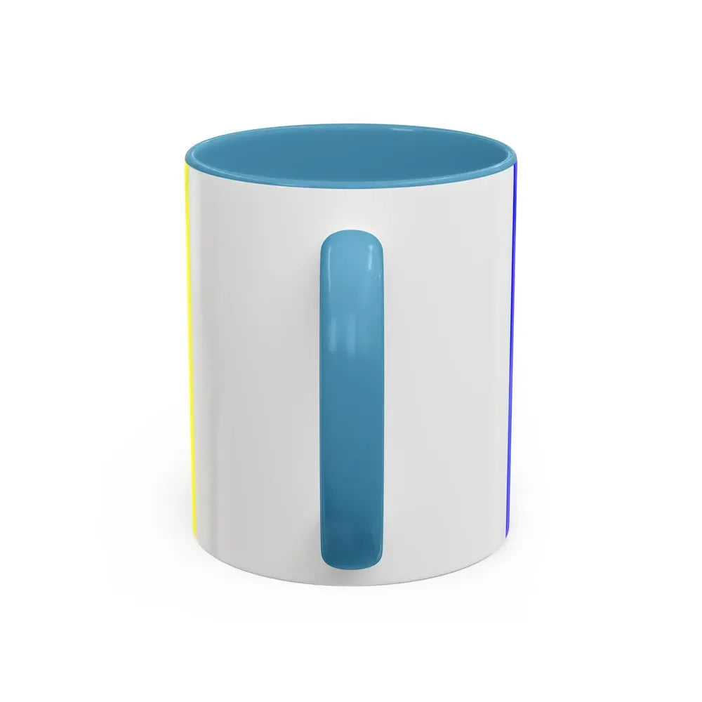 Flag of Viterbo Italy - Accent Coffee Mug - Go Mug Yourself