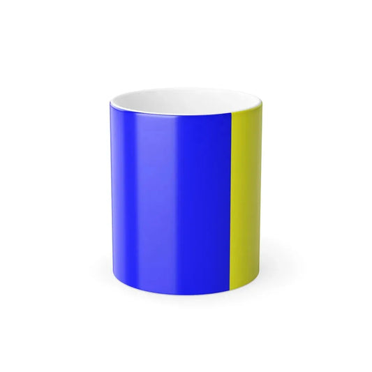 Flag of Viterbo Italy - Color Changing Coffee Mug 11oz - Go Mug Yourself