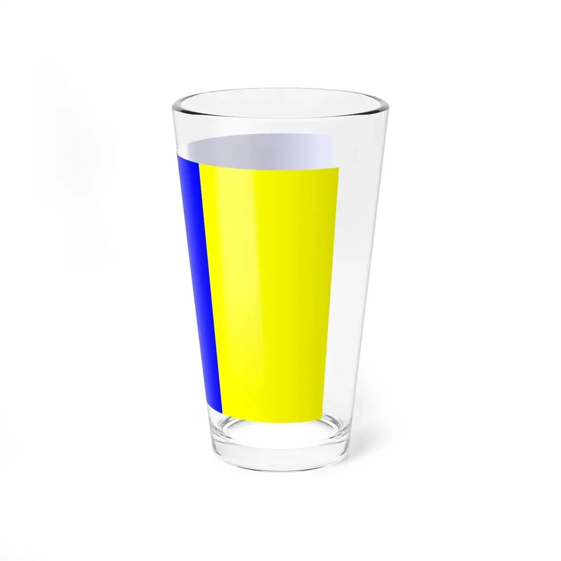 Flag of Viterbo Italy - Pint Glass 16oz - Go Mug Yourself