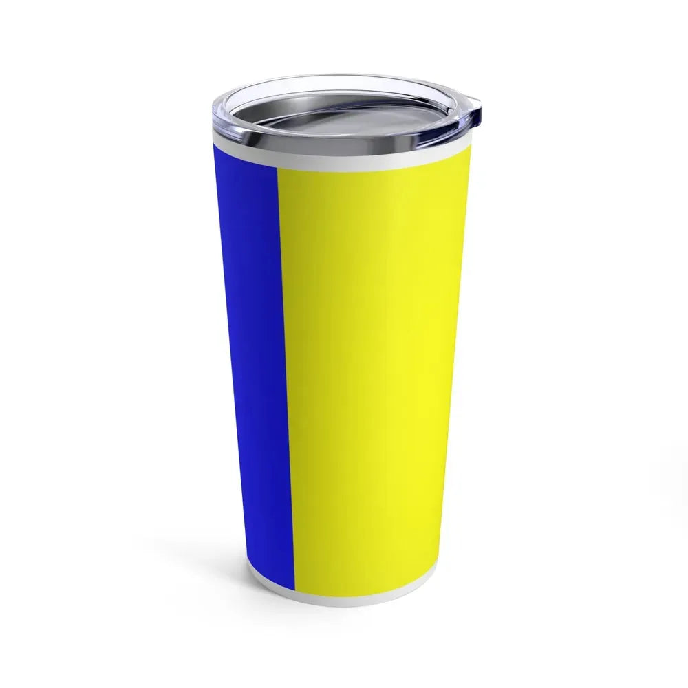 Flag of Viterbo Italy - Tumbler 20oz - Go Mug Yourself