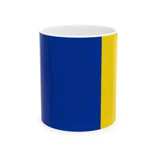 Flag of Viterbo (Italy) White Coffee Mug 11oz - Go Mug Yourself