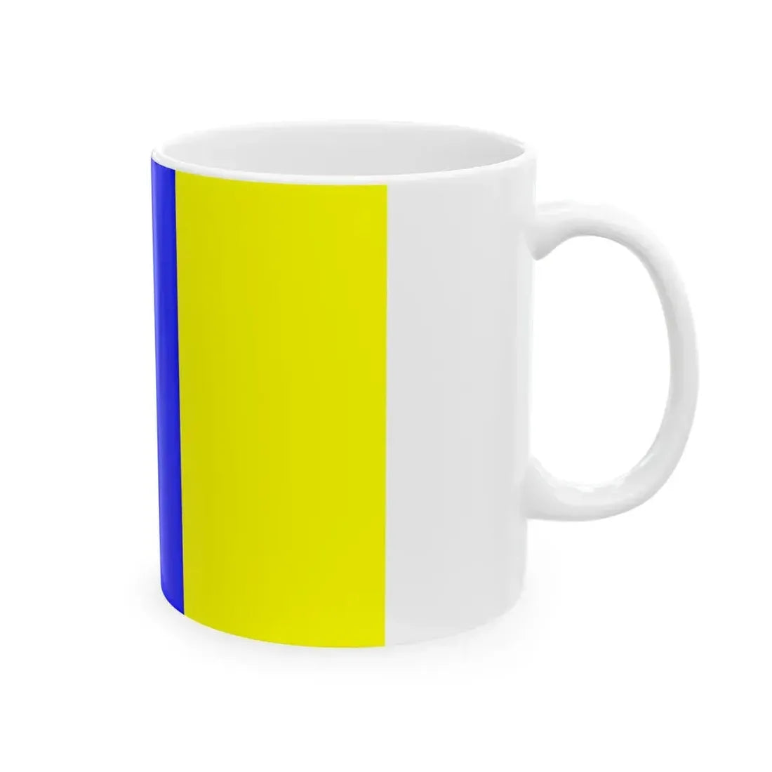 Flag of Viterbo Italy - White Coffee Mug - Go Mug Yourself