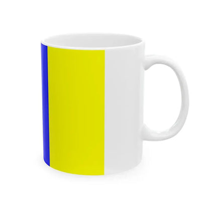Flag of Viterbo Italy - White Coffee Mug - Go Mug Yourself