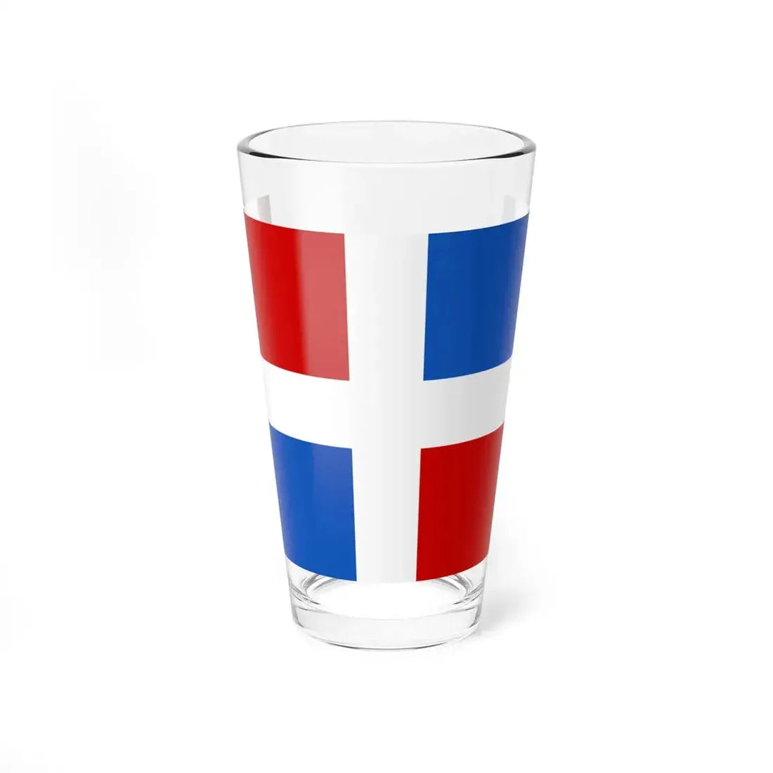 Flag of Vittorio Veneto (Italy) Pint Glass 16oz 16oz - Go Mug Yourself