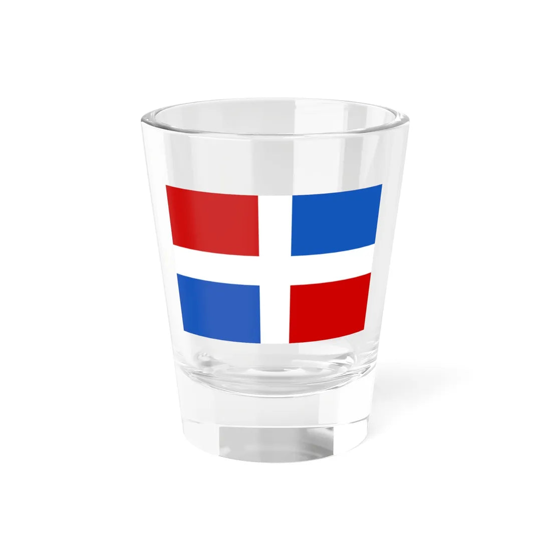 Flag of Vittorio Veneto (Italy) Shot Glass 1.5oz 1.5oz - Go Mug Yourself