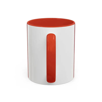 Flag of Vizcaya Spain - Accent Coffee Mug - Go Mug Yourself