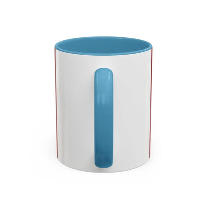 Flag of Vizcaya Spain - Accent Coffee Mug - Go Mug Yourself