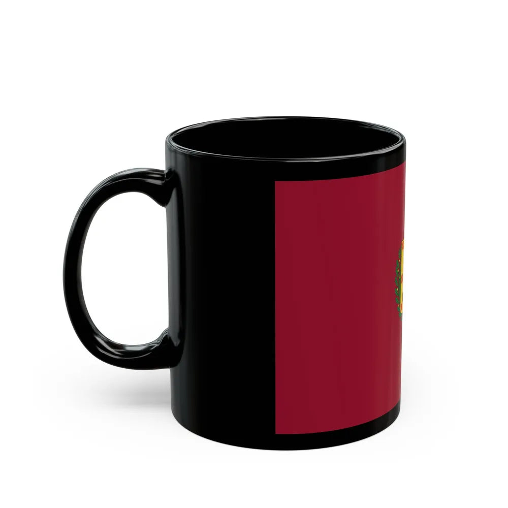 Flag of Vizcaya Spain - Black Coffee Mug-Go Mug Yourself