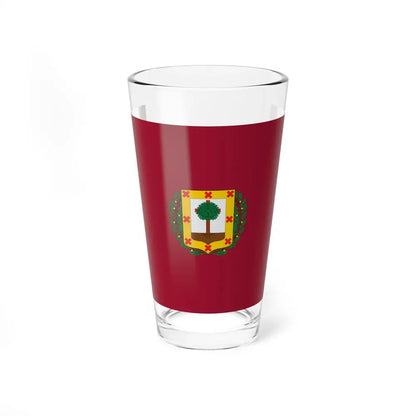 Flag of Vizcaya Spain - Pint Glass 16oz 16oz - Go Mug Yourself