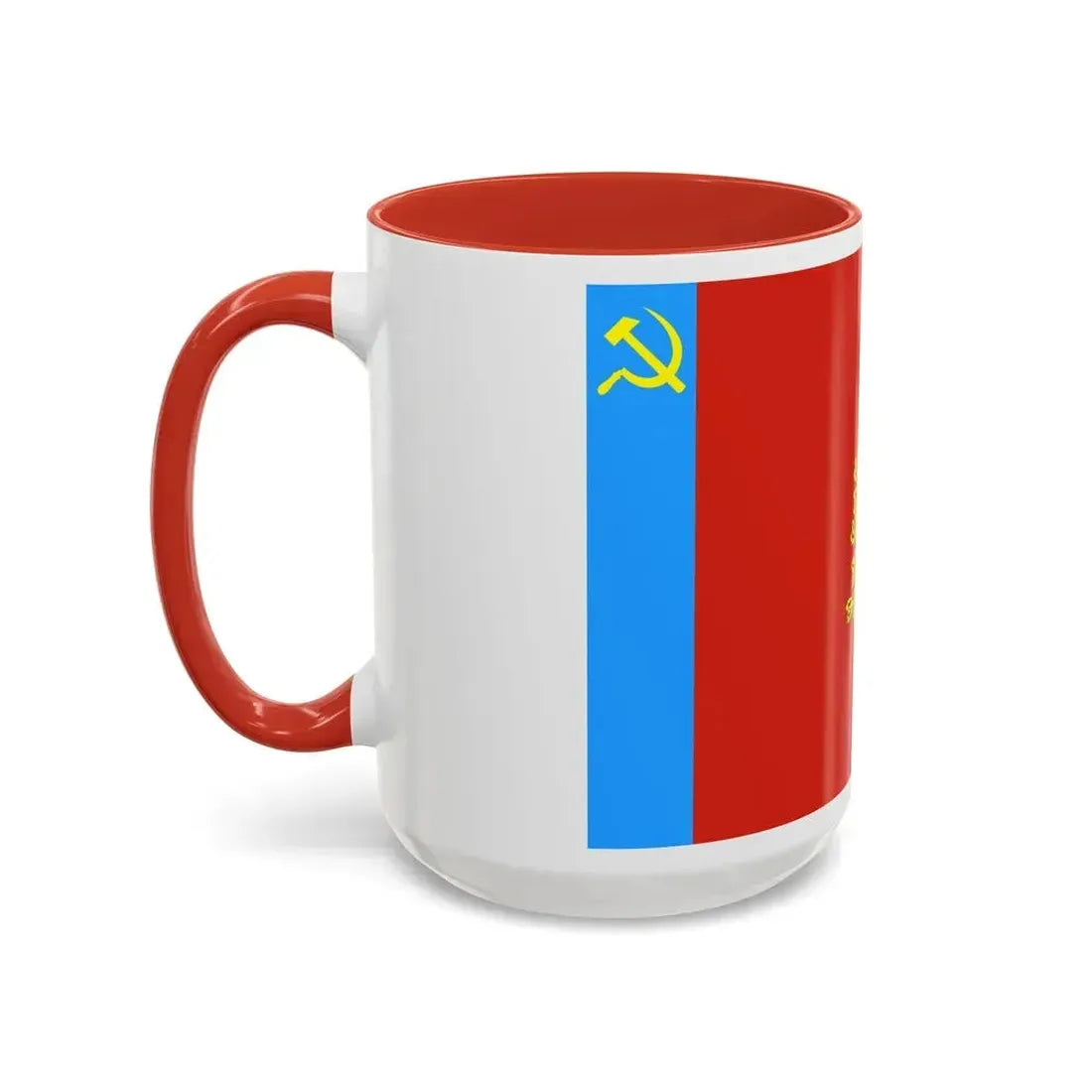 Flag of Vladimir Oblast Russia - Accent Coffee Mug - Go Mug Yourself