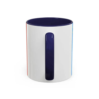Flag of Vladimir Oblast Russia - Accent Coffee Mug - Go Mug Yourself