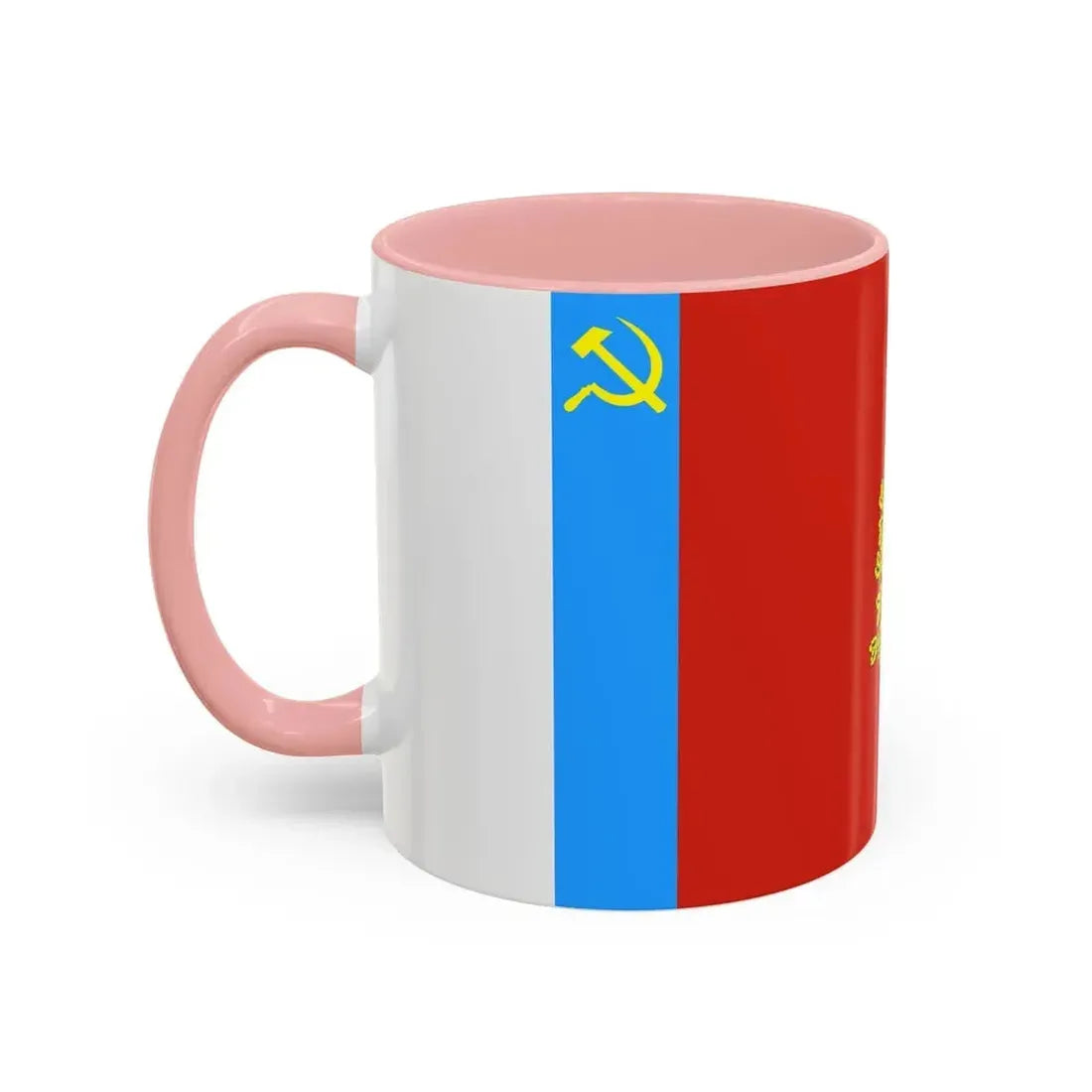 Flag of Vladimir Oblast Russia - Accent Coffee Mug - Go Mug Yourself