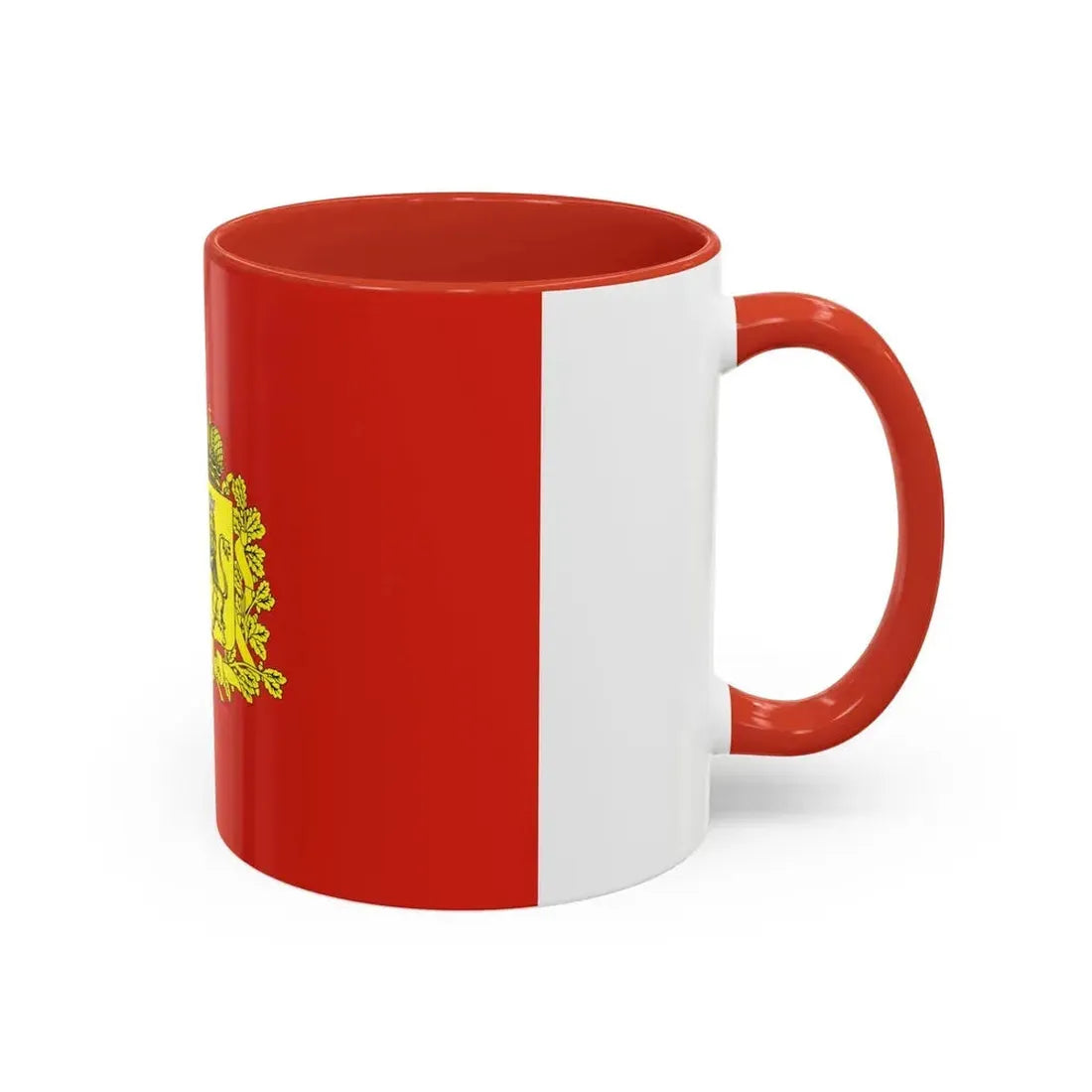 Flag of Vladimir Oblast Russia - Accent Coffee Mug - Go Mug Yourself