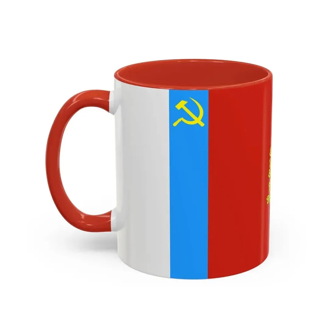 Flag of Vladimir Oblast Russia - Accent Coffee Mug - Go Mug Yourself