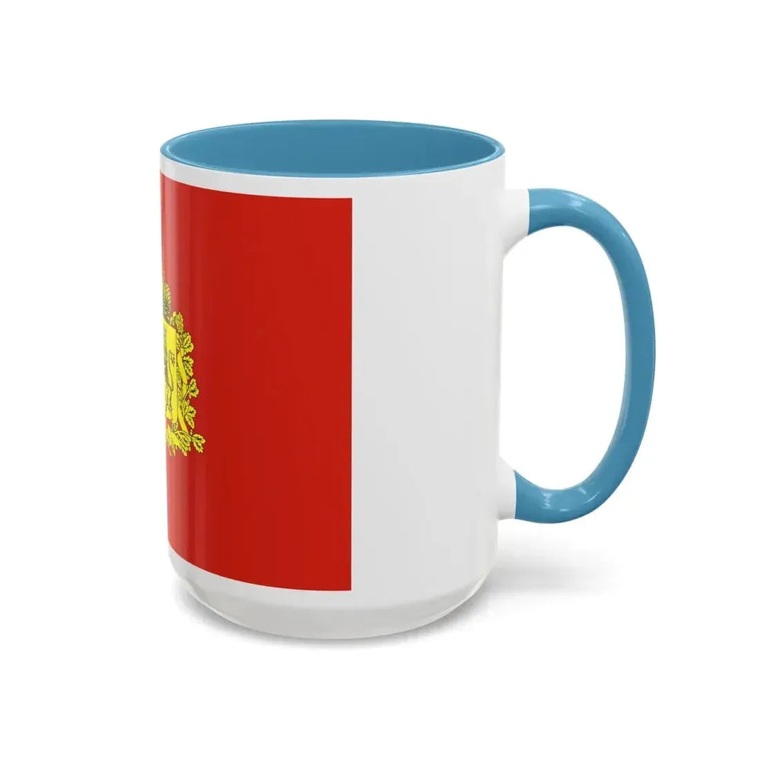 Flag of Vladimir Oblast Russia - Accent Coffee Mug - Go Mug Yourself