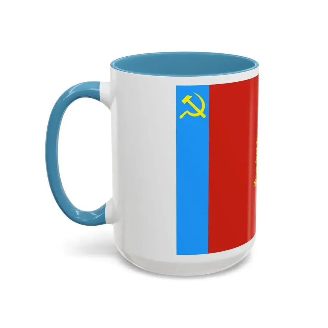 Flag of Vladimir Oblast Russia - Accent Coffee Mug - Go Mug Yourself