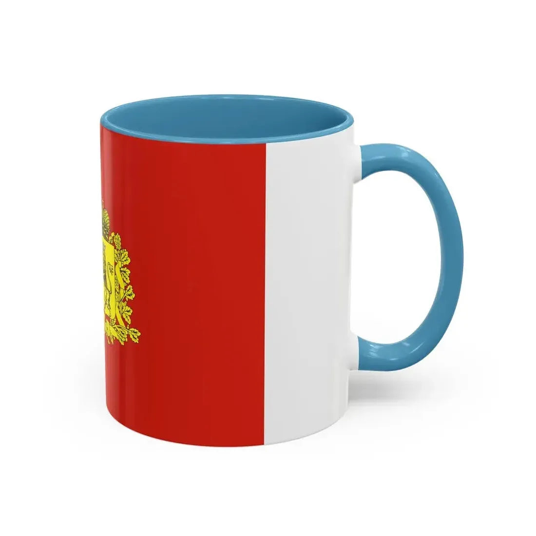Flag of Vladimir Oblast Russia - Accent Coffee Mug - Go Mug Yourself
