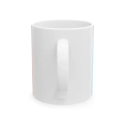 Flag of Vladimir Oblast (Russia) White Coffee Mug - Go Mug Yourself