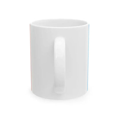 Flag of Vladimir Oblast Russia - White Coffee Mug - Go Mug Yourself