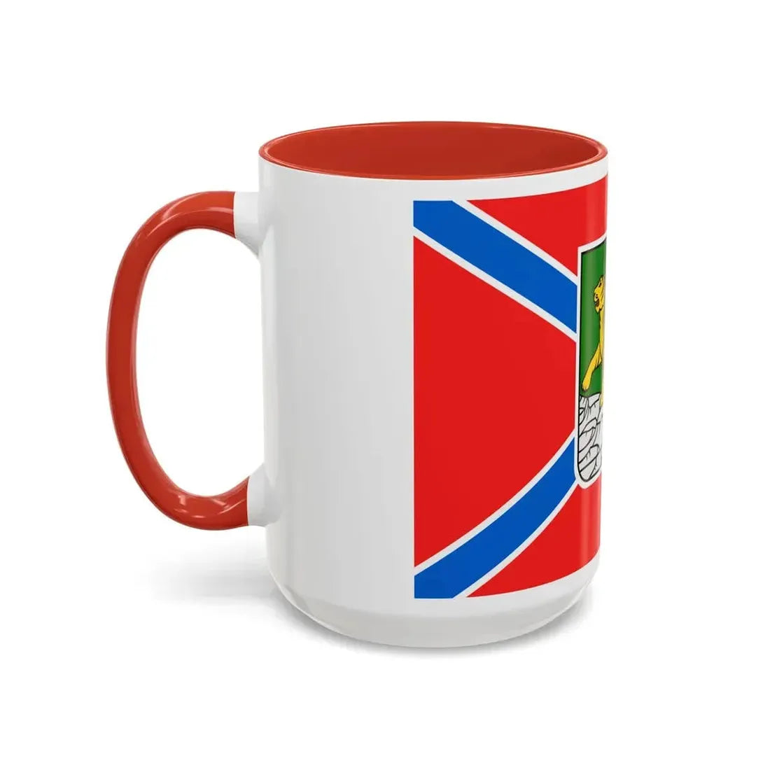 Flag of Vladivostok Russia - Accent Coffee Mug - Go Mug Yourself