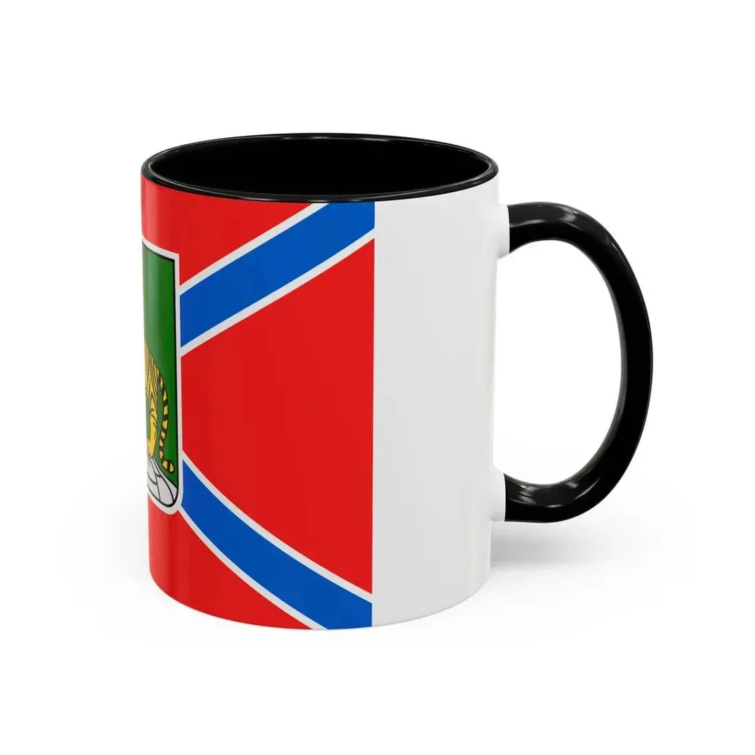 Flag of Vladivostok Russia - Accent Coffee Mug - Go Mug Yourself