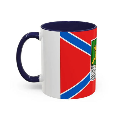 Flag of Vladivostok Russia - Accent Coffee Mug - Go Mug Yourself