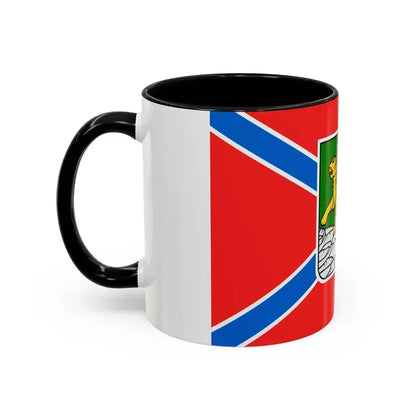 Flag of Vladivostok Russia - Accent Coffee Mug - Go Mug Yourself