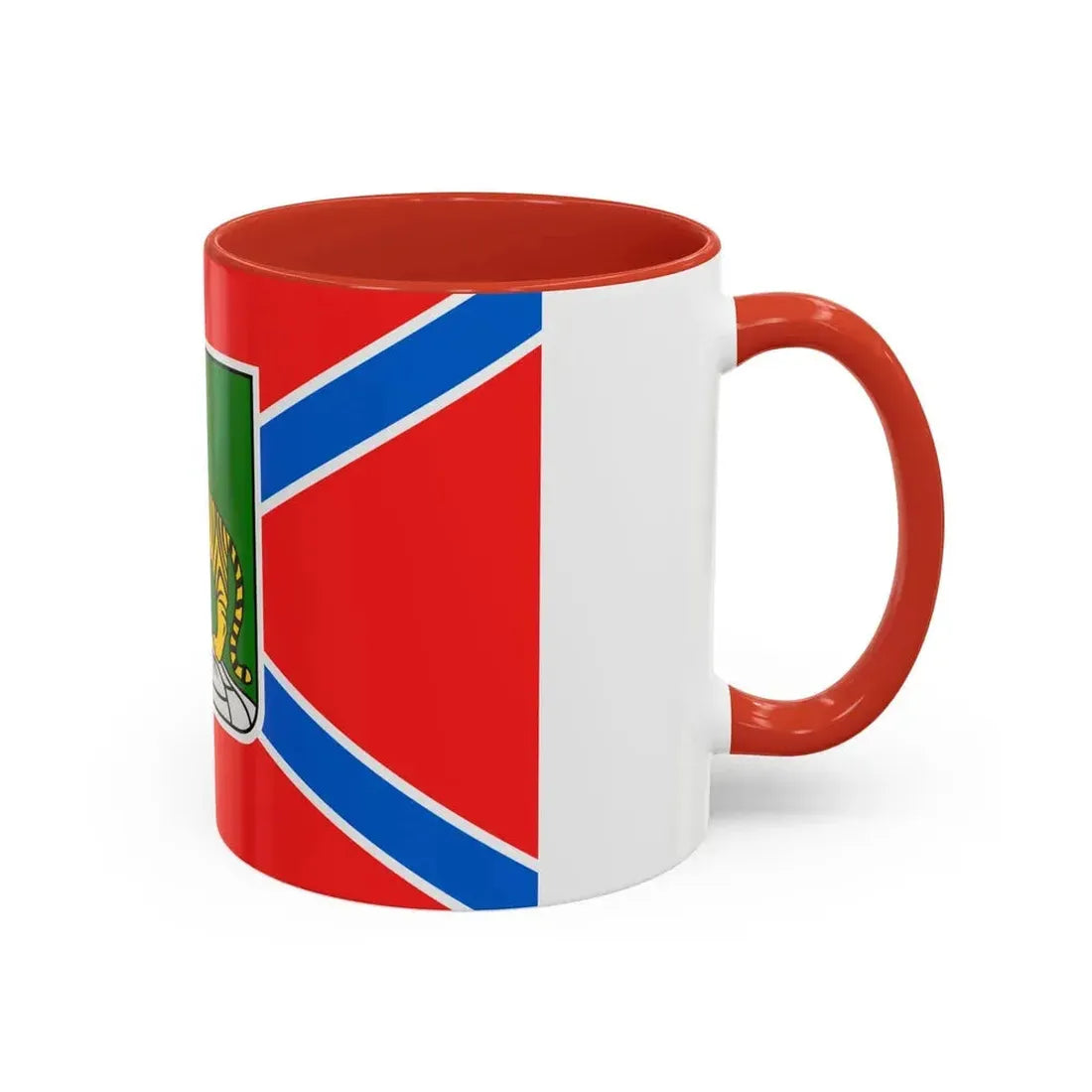 Flag of Vladivostok Russia - Accent Coffee Mug - Go Mug Yourself