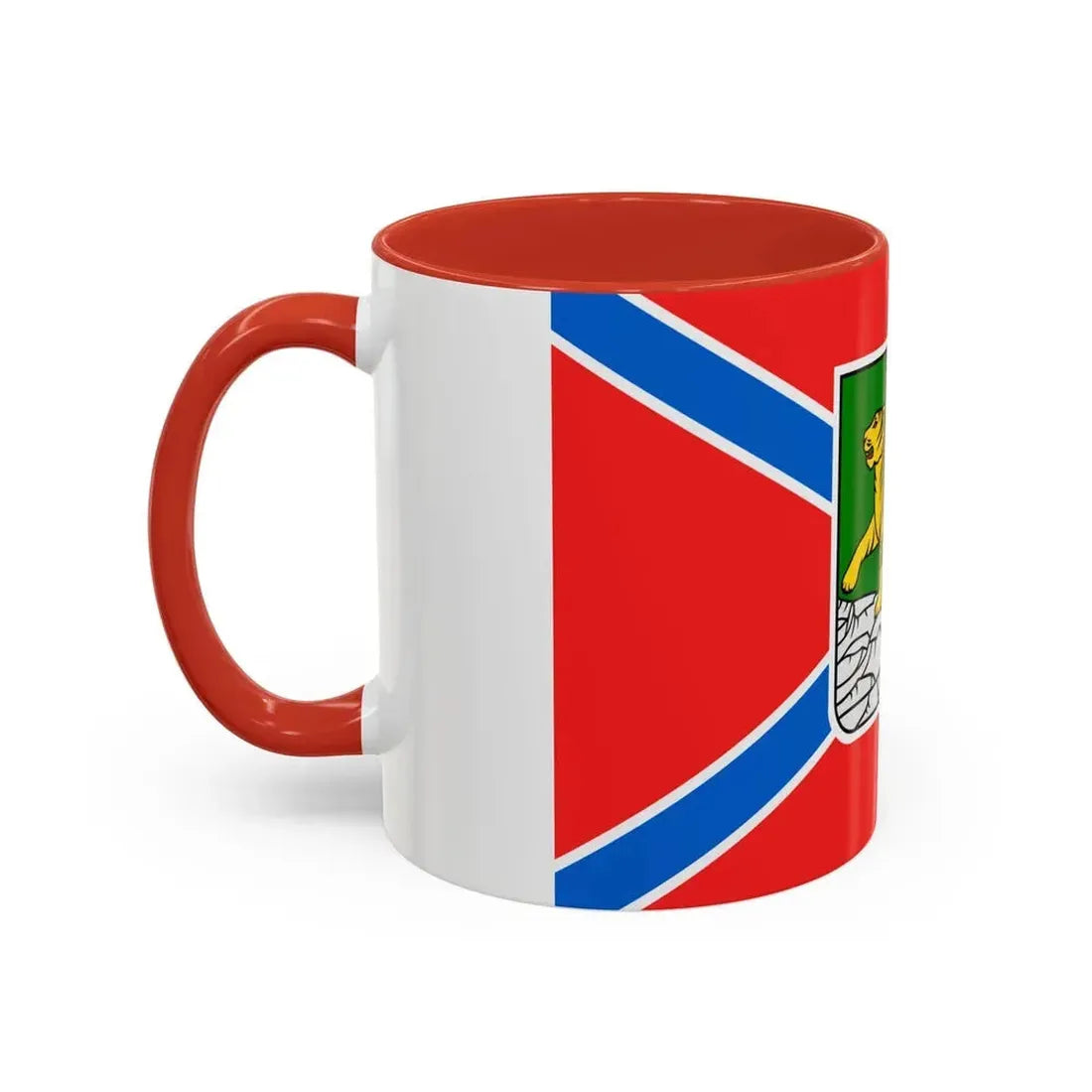 Flag of Vladivostok Russia - Accent Coffee Mug - Go Mug Yourself