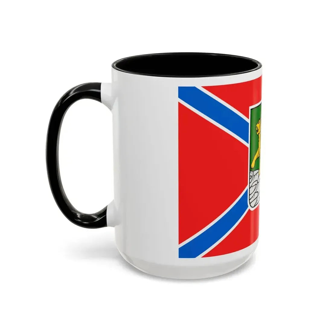Flag of Vladivostok Russia - Accent Coffee Mug - Go Mug Yourself