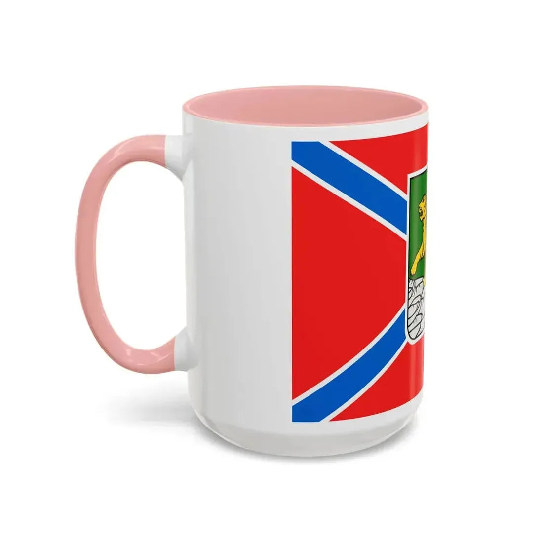Flag of Vladivostok Russia - Accent Coffee Mug - Go Mug Yourself