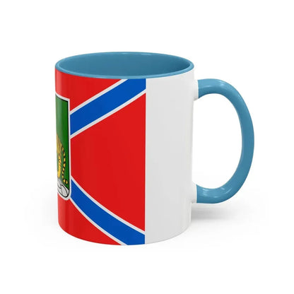 Flag of Vladivostok Russia - Accent Coffee Mug - Go Mug Yourself