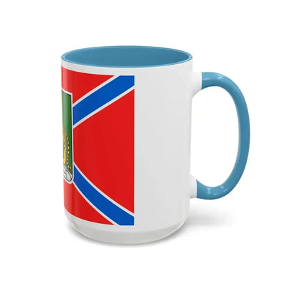 Flag of Vladivostok Russia - Accent Coffee Mug - Go Mug Yourself