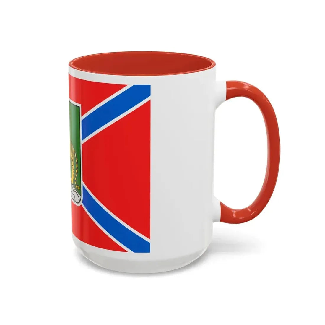 Flag of Vladivostok Russia - Accent Coffee Mug - Go Mug Yourself