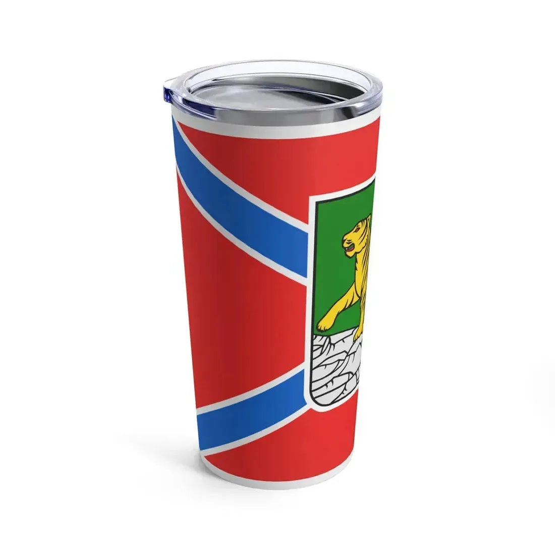Flag of Vladivostok Russia - Tumbler 20oz - Go Mug Yourself